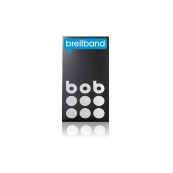 Bob Breitband Starter Paket - Trimple Sim Karte / Wertkarte