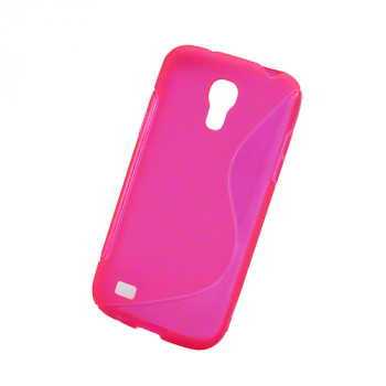Silikonhülle S-Line für Samsung i9190 Galaxy S4 mini rosa