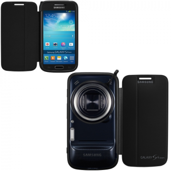 Samsung Flip CoverEF-GGS10FB für Galaxy S4 Zoom schwarz