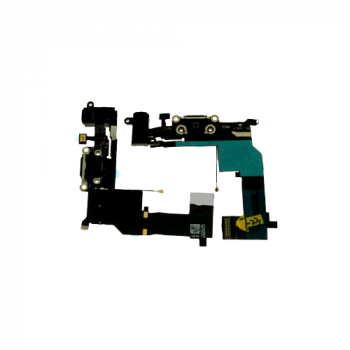 Ladebuchse + Flex Kabel für Apple iPhone 5S/SE schwarz