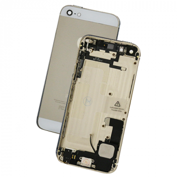 Akkudeckel für Apple iPhone 5 inkl. Ersatzteile gold