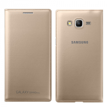 Samsung EF-WG530BS Flip Tasche für Galaxy Grand Prime G530 gold