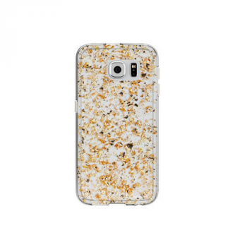 Case-Mate Karat Hülle für Samsung Galaxy S6 transparent/gold (CM032603)