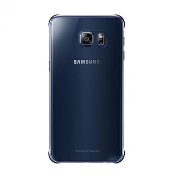 Samsung Clear Cover EF-QG928 für Galaxy S6 Edge+ blau/schwarz