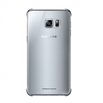 Samsung Clear Cover EF-QG928 für Galaxy S6 Edge+ silber