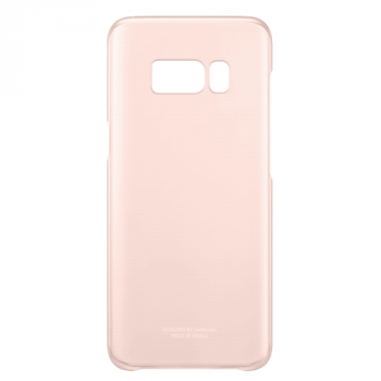 Samsung Clear Cover EF-QG955CP für Galaxy S8+ Plus pink