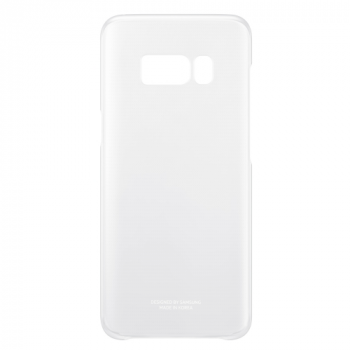 Samsung Clear Cover EF-QG955CS für Galaxy S8+ Plus silber
