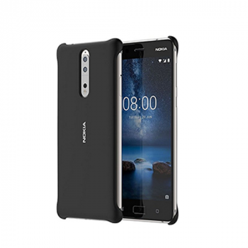 Nokia CC-803 Carbon Fibre Design Case für Nokia 5 schwarz