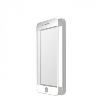 HDD (Full Cover 5D) Displayschutz Glas für Apple iPhone 7 Plus / 8 Plus weiß