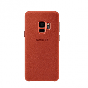 Samsung Alcantara Cover EF-XG960AREGWW für Galaxy S9 rot