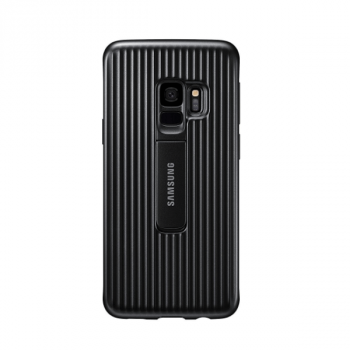 Samsung EF-RG960CBEGWW Protective Standing Cover für Galaxy S9 schwarz