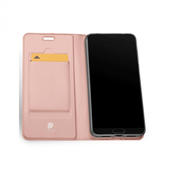 Dux Ducis Flip Tasche Skin Pro Series für Samsung Galaxy S9+ Plus rosegold