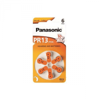 Panasonic Centrum PR13-6LB Knopfzelle Hörg, Batterie