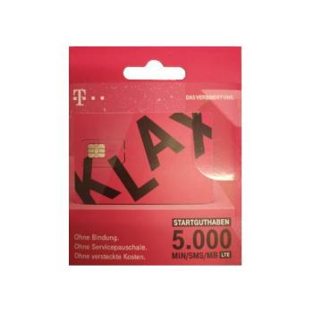 T-Mobile My Klax Startpaket 05/18 inkl. Startguthaben Simkarte, Prepaid