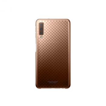 Samsung Gradation Cover für Galaxy A7 (2018) gold (EF-AA750CFEGWW)