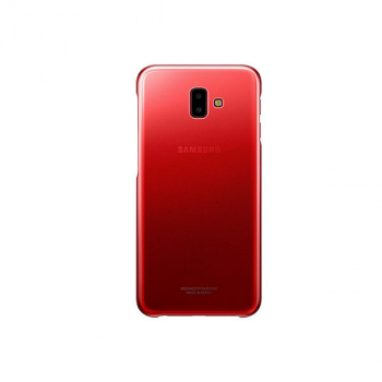 Samsung Gradation Cover für Galaxy J6+ rot (EF-AJ610CREGWW)