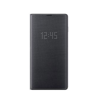 Samsung Galaxy EF-NG975PB LED View Cover für S10+ Plus schwarz