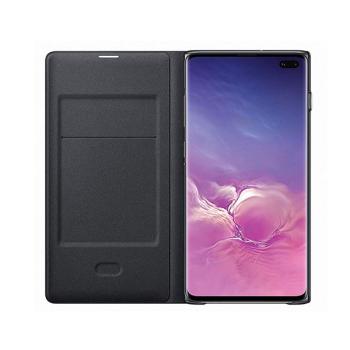 Samsung Galaxy EF-NG975PB LED View Cover für S10+ Plus schwarz