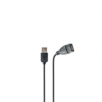 Azuri USB-A Verlängerungskabel 2.5m USB 2.0 Stecker auf Buchse Daten/Laden