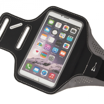 Pure² Modern-Series Universal Sport Armband Tasche für Smartphones bis 5.5 Zoll schwarz