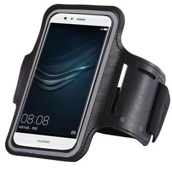 starfix Classic-Series Universal Sport Armband Tasche für Smartphones bis 6" Zoll schwarz
