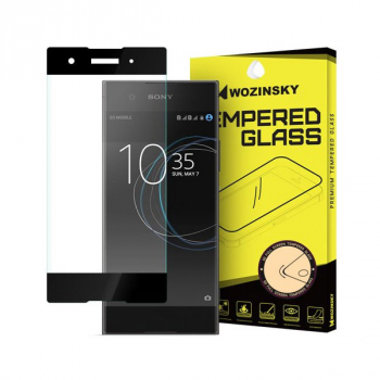 Wozinsky PRO+ (Full Glue 3D) Displayschutz Glas für Sony Xperia XA1 schwarz