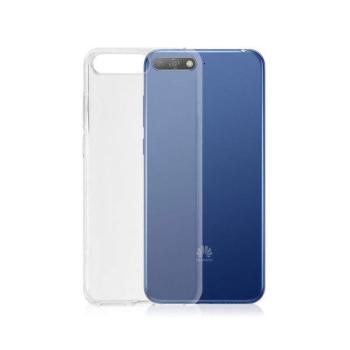 OKKES "AIR" Silikon-Tasche Schutz-Hülle Cover für Huawei Y6 2018 transparent