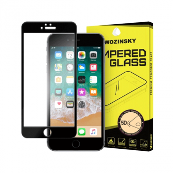 Wozinsky PRO+ 5D Full Glue Panzerglas – Schutz für Apple iPhone 6+ PLUS, 6s+ PLUS schwarz