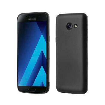 starfix Ultra Slim Silikon-Tasche Schutz-Hülle Cover Matt für Samsung Galaxy J5 (2017) J530 schwarz