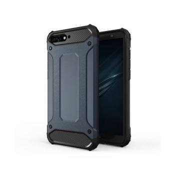 Hybrid Armor robuste TPU/PC Full Cover Schutzhülle für Huawei Y6 2018 blau