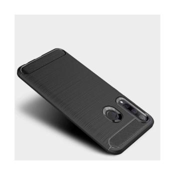 starfix Carbon Flexibel Silikon Cover Tasche Schutz-Hülle für Huawei Honor 20 Lite schwarz