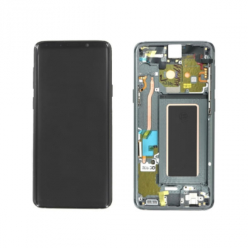 Samsung Galaxy S9 (SM-G960) LCD + Touchscreen inkl. Frontcover schwarz