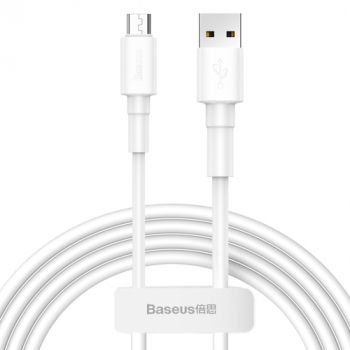 Baseus micro USB Datenkabel/Ladekabel 2.4A (1m) weiß