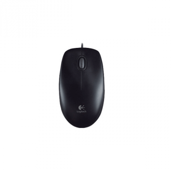 Logitech B100 Optical Mouse Black, USB (910-003357)