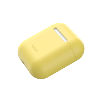 Baseus Silikon Tasche für Airpods 1. und 2. Generation gelb