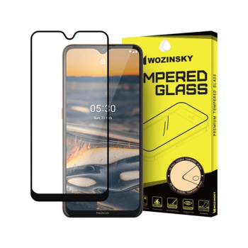 Wozinsky (Full Glue) Displayschutz Glas - Case Friendly - für Nokia 5.3 schwarz