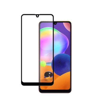 Wozinsky Displayschutz (Full Glue 3D) Panzer-Glas mit Rahmen für Samsung Galaxy A31 schwarz