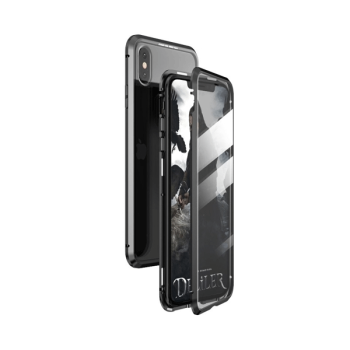 Wozinsky Premium Magnet 360° Outdoor Cover für iPhone 11 Pro - Metall Rahmen schwarz