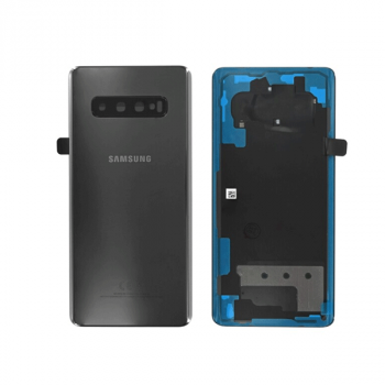 Samsung Galaxy S10 Plus (SM-G975F) Akkudeckel, Prism Schwarz