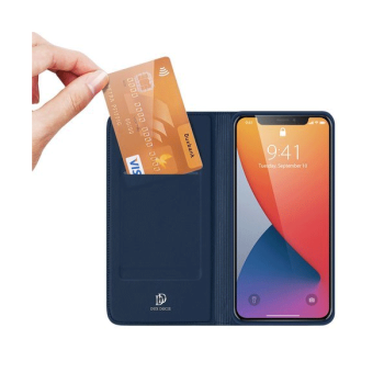 DUX DUCIS Skin Pro Flip Tasche für Apple iPhone 12 mini blau