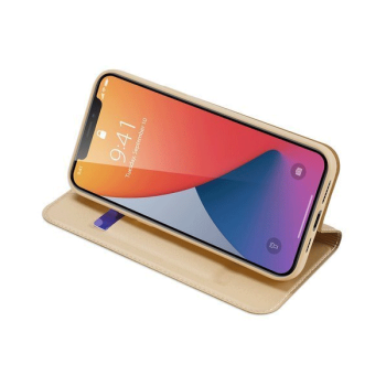 DUX DUCIS Skin Pro Flip Tasche für Apple iPhone 12 Pro Max gold
