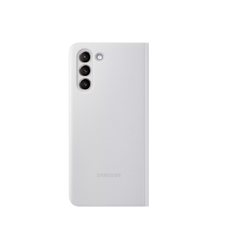 Samsung Clear View Cover für Galaxy S21+ grau (EF-ZG996CJEGEW)
