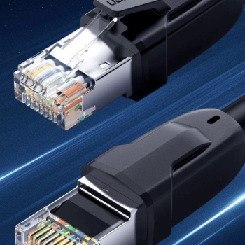 Ugreen Netzwerkkabel Ethernet Patchkabel RJ45 Cat 8 T568B schwarz  (20m)