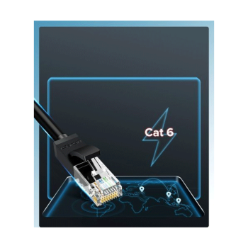 Ugreen Netzwerkkabel Ethernet-Patchkabel RJ45 Cat 6 UTP 1000 Mbit / s weiss ( 5 m)