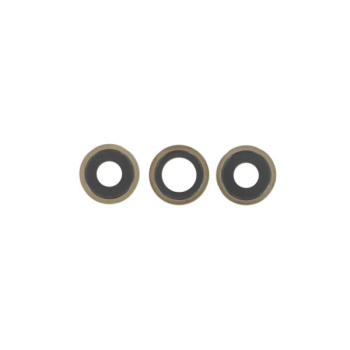 Kameraglas + Halterung für iPhone 11 Pro Max, gold