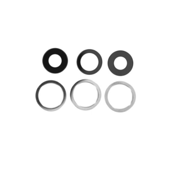 Kameraglas + Halterung für iPhone 11 Pro Max, weiß