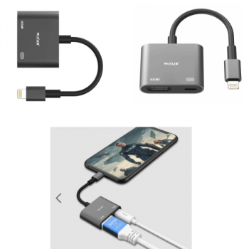 Rixus Lightning zu HDMI Video Adapter für iPhone, iPad
