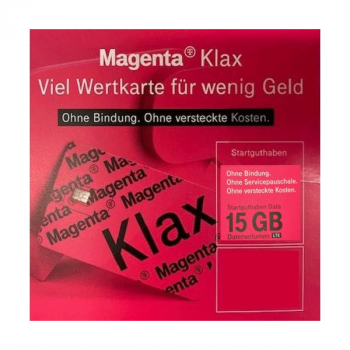 Magenta Mobile Internet Klax 15GB Startpaket