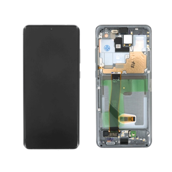 Samsung Galaxy S20 Ultra SM-G988F LCD Display + Rahmen kosmisch grau