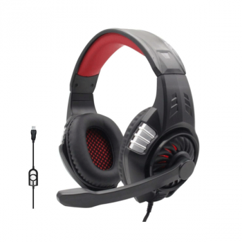 KOMC On-Ear Stereo PC Gaming Headset G308, schwarz
